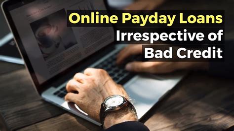 Bad Credit No Fax Payday Loan